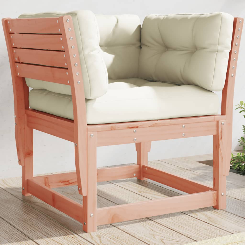 Garden Sofa | Cream white, Natural wood