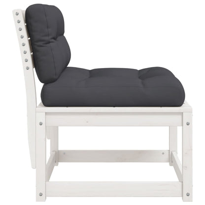 Garden Sofa | Set of 2 | White and Anthracite