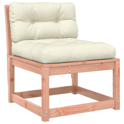 Garden Sofas with Cushions 2pcs Solid Wood Douglas
