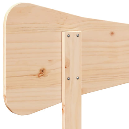 Headboard 200 cm Solid Wood Pine