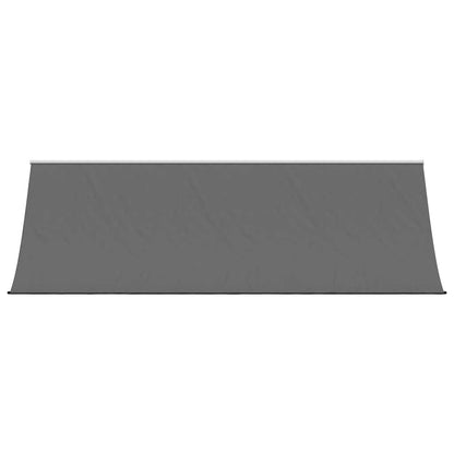 Retractable Awning Anthracite 350x150 cm Fabric and Steel