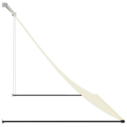 Retractable Awning Cream 200x150 cm Fabric and Steel