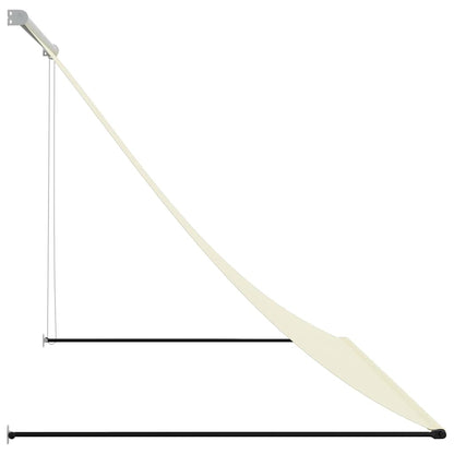 Retractable Awning Cream 250x150 cm Fabric and Steel
