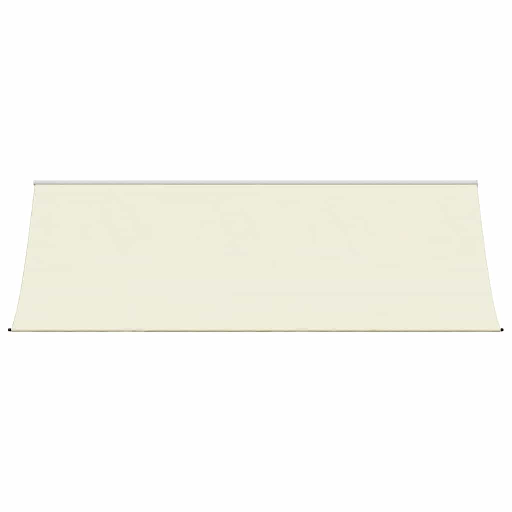 Retractable Awning Cream 350x150 cm Fabric and Steel
