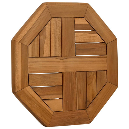 Table Top 40x40x2.5 cm Octagonal Solid Wood Teak