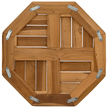 Table Top 40x40x2.5 cm Octagonal Solid Wood Teak