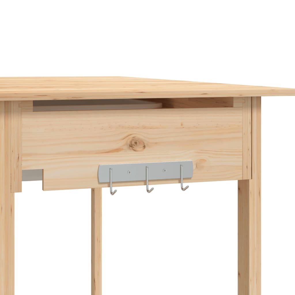 Potting Table with Sink 147,5x44x139,5 cm Solid Wood Fir