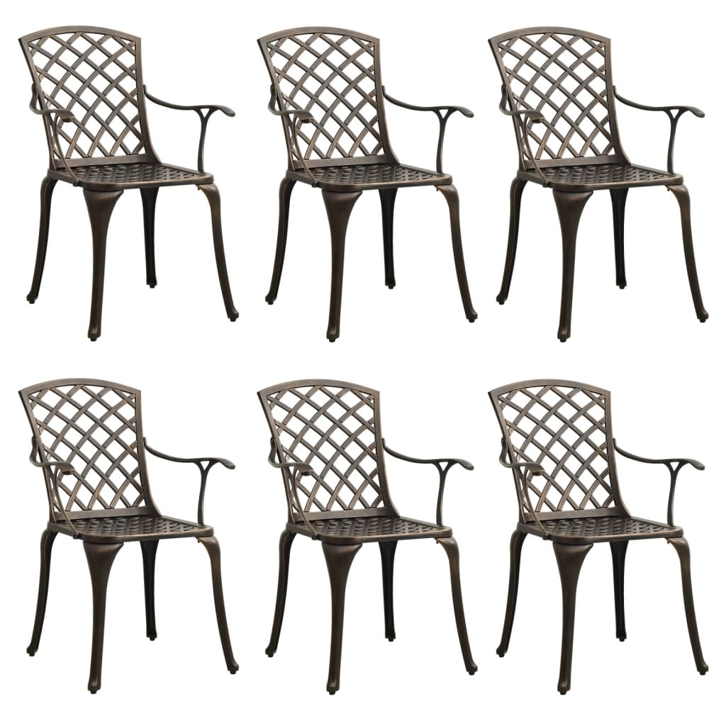 Garden Chair | Bronze | Cast Aluminium | Medium | Durable | Garden Chair