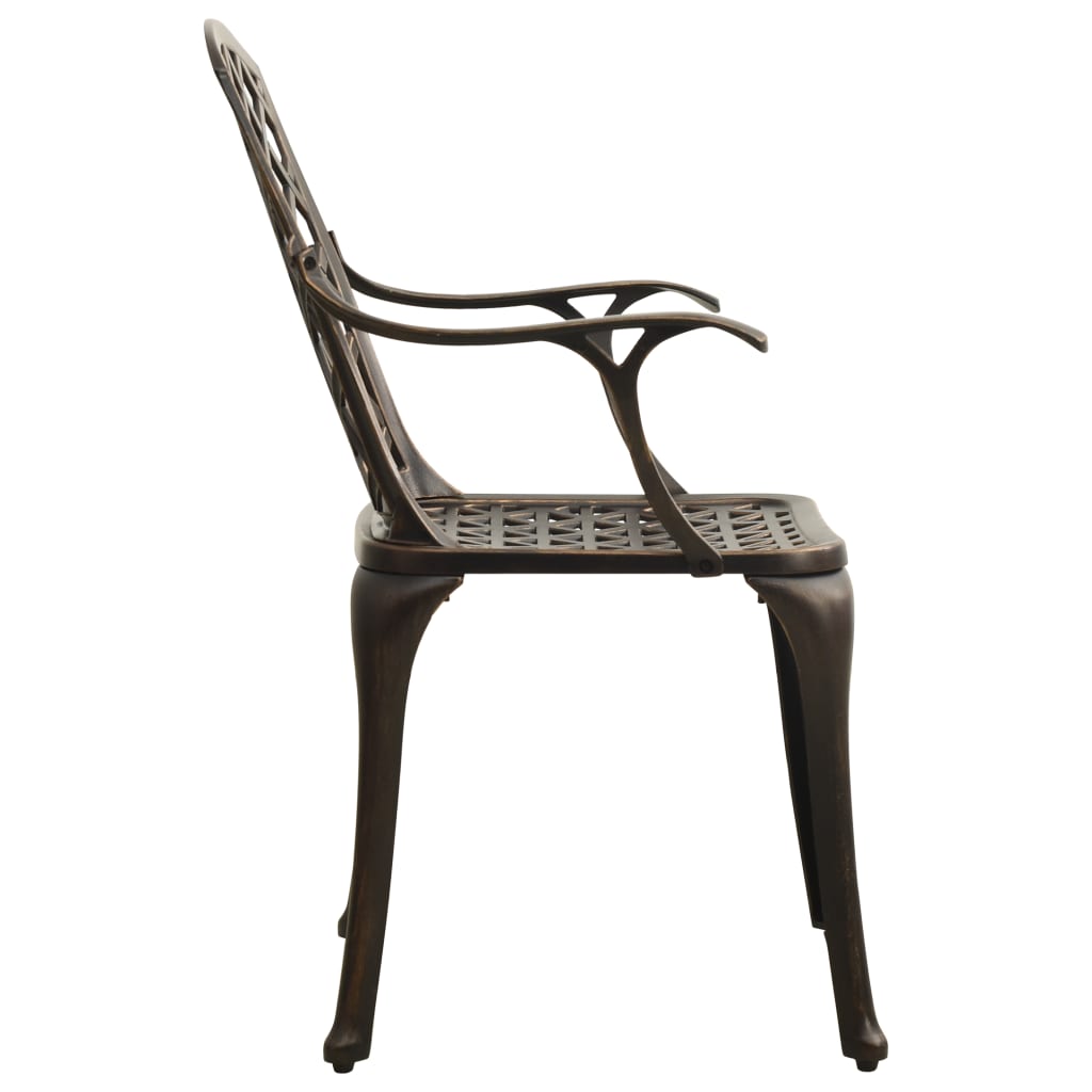 Garden Chair | Bronze | Cast Aluminium | Medium | Durable | Garden Chair