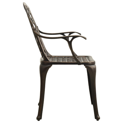 Garden Chair | Bronze | Cast Aluminium | Medium | Durable | Garden Chair