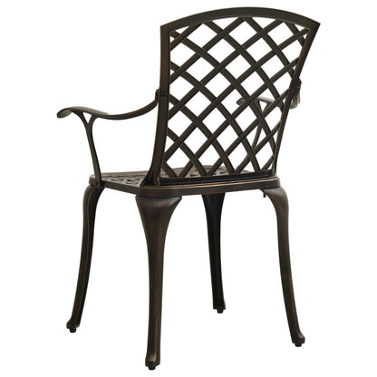 Garden Chair | Bronze | Cast Aluminium | Medium | Durable | Garden Chair