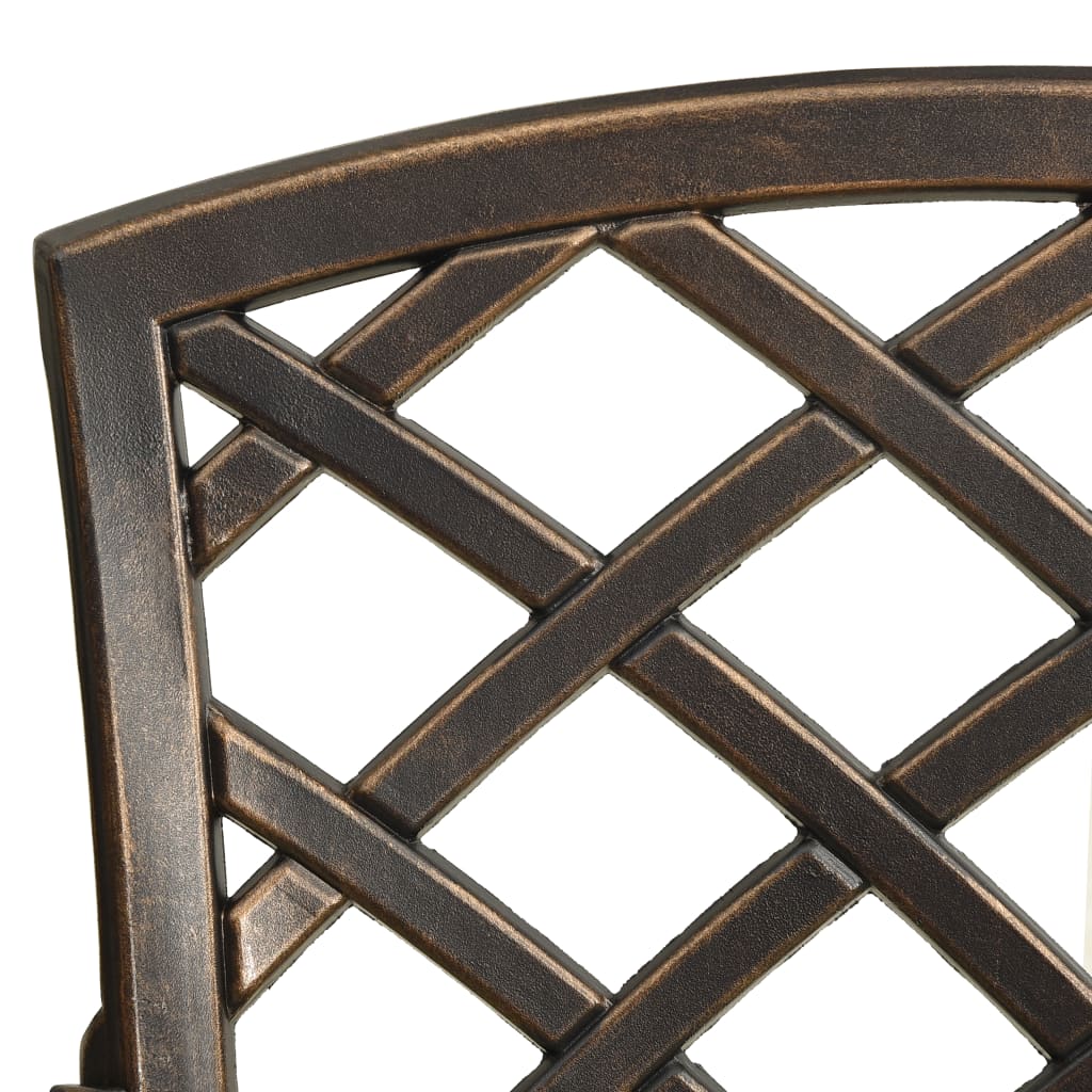 Garden Chair | Bronze | Cast Aluminium | Medium | Durable | Garden Chair