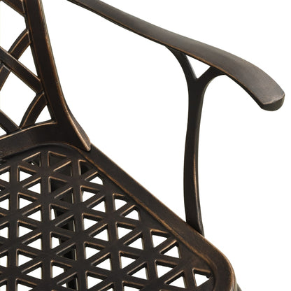 Garden Chair | Bronze | Cast Aluminium | Medium | Durable | Garden Chair