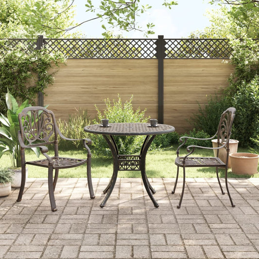 Bistro Set | Bronze | Cast aluminium | Standard | Ergonomic | Bistro Set