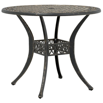 Garden Dining Set | Bronze | Cast aluminium | 5-piece set |  Durable