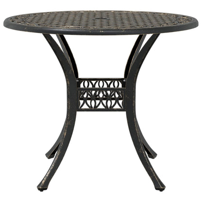 Garden Dining Set | Bronze | Cast aluminium | 5-piece set |  Durable
