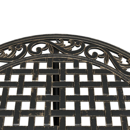 Garden Dining Set | Bronze | Cast aluminium | 5-piece set |  Durable
