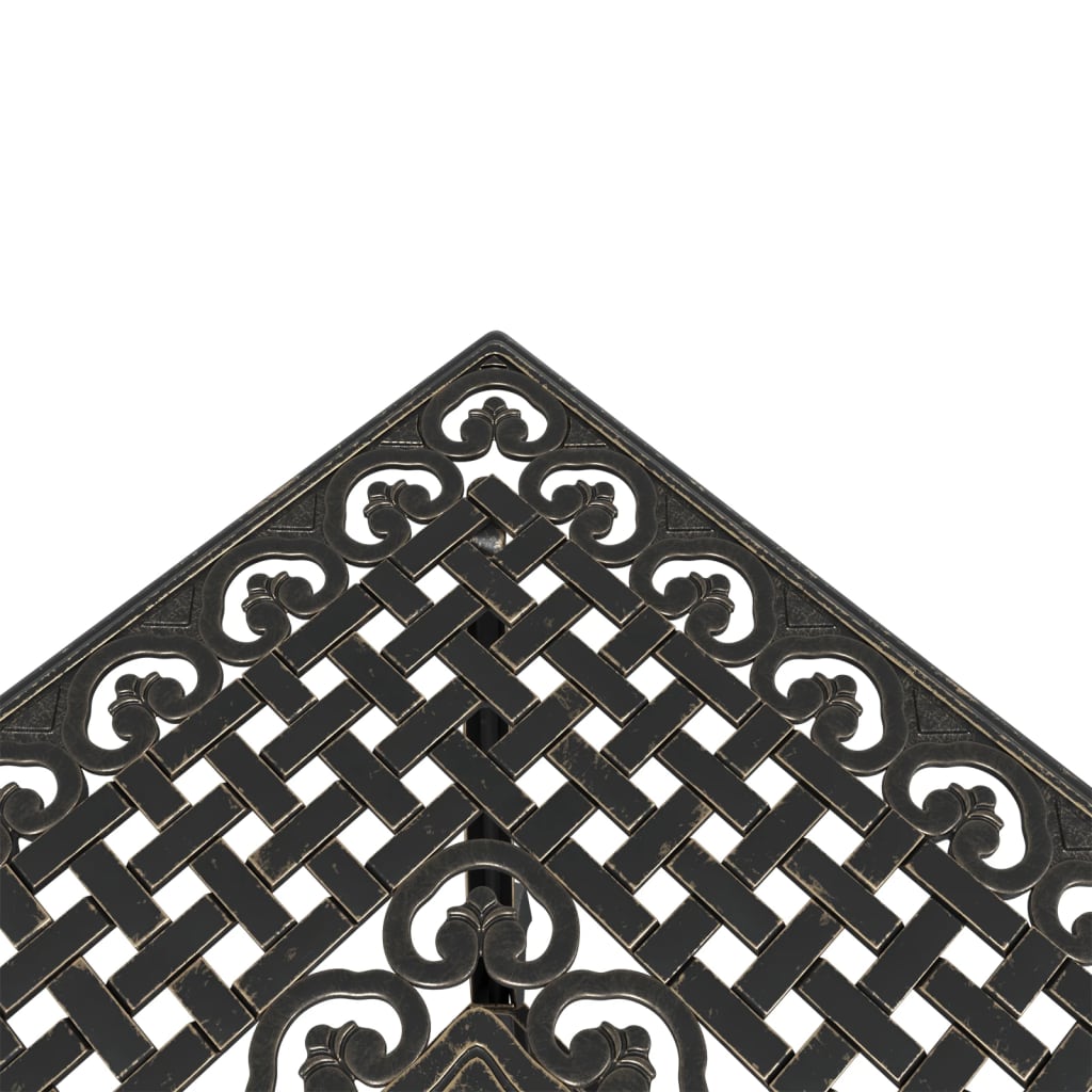 Bistro Set | Bronze | Cast Aluminium | Medium | Durable | Bistro Set
