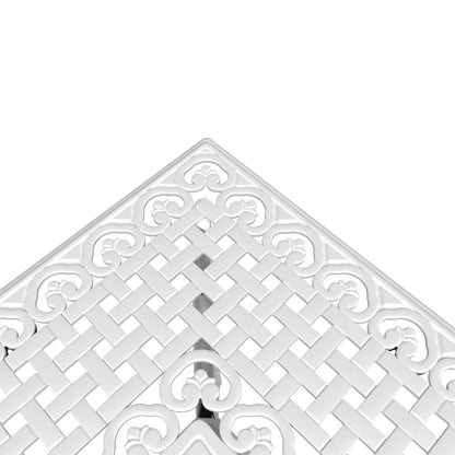 Bistro Set | White | Cast Aluminium | Medium | Durable | Bistro Set