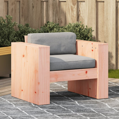 Garden Sofa | Natural Wood | Solid Douglas Fir Wood | Single | Durable