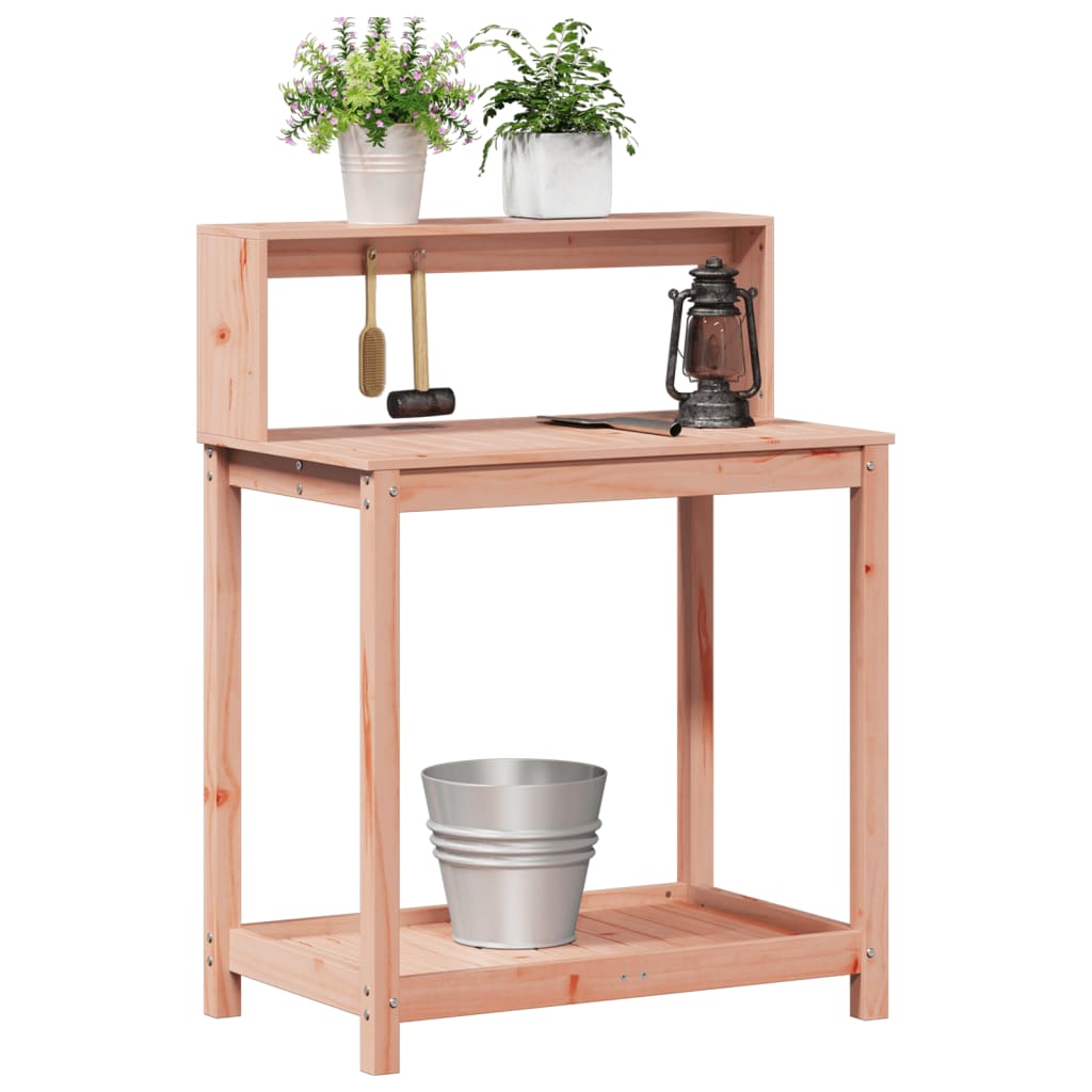 Potting Table with Shelves 82,5x50x109,5 cm Solid Wood Douglas