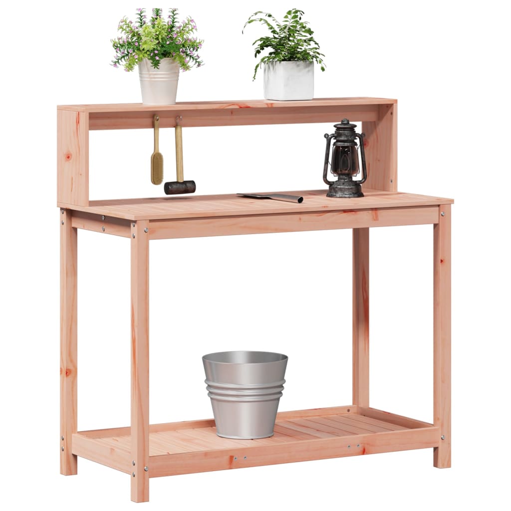 Potting Table with Shelves 108x50x109,5 cm Solid Wood Douglas