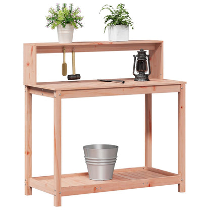 Potting Table with Shelves 108x50x109,5 cm Solid Wood Douglas