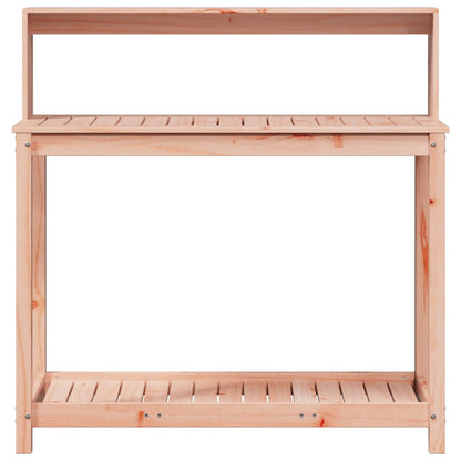 Potting Table with Shelves 108x50x109,5 cm Solid Wood Douglas