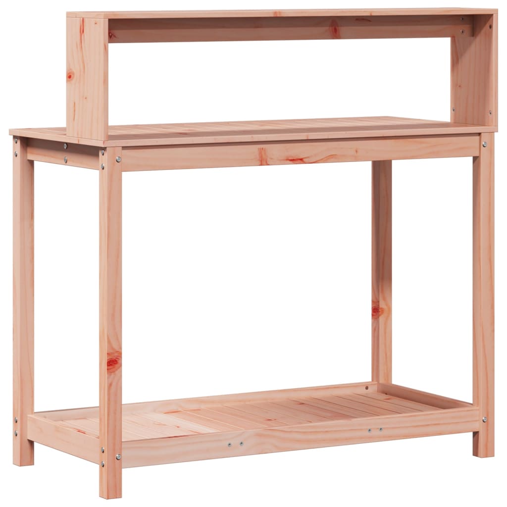 Potting Table with Shelves 108x50x109,5 cm Solid Wood Douglas