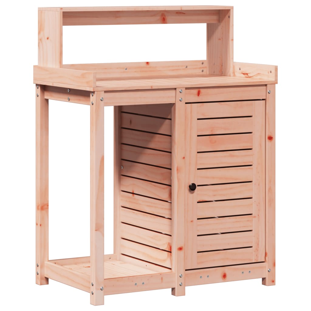 Potting Table with Shelves 82,5x50x109,5 cm Solid Wood Douglas