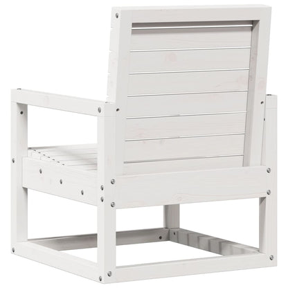 Garden Lounge Set | White | Solid Pine Wood | Medium | Modular