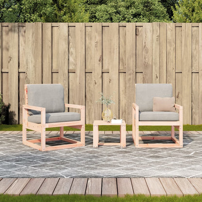 Garden Lounge Set | Natural wood | Solid douglas wood