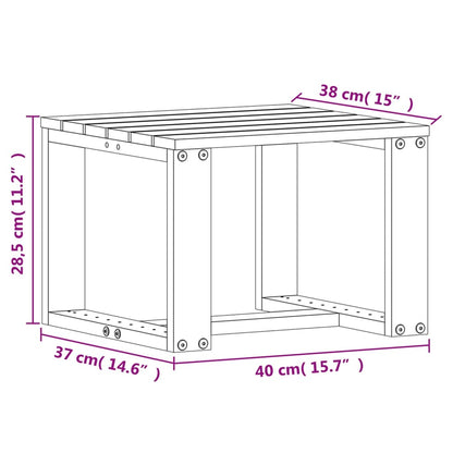 Garden Lounge Set | Natural wood | Solid douglas wood