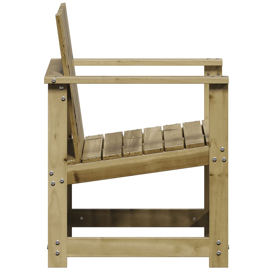 3 Piece Garden Lounge Set Impregnated Wood Pine