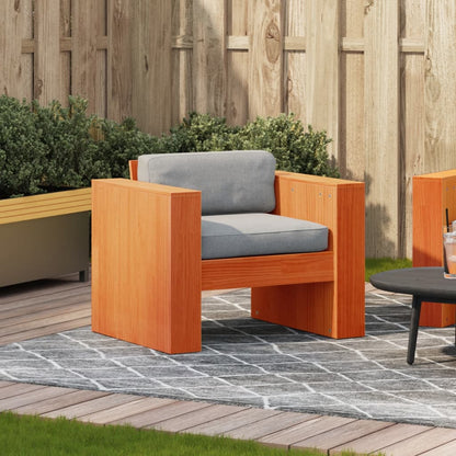 Garden Sofa | Wax brown | Solid pine wood | Small | Durable | Garden Sofa