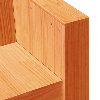 Garden Sofa | Wax brown | Solid pine wood | Small | Durable | Garden Sofa