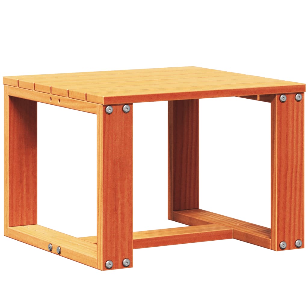 Garden Lounge Set | Wax brown | Solid pine wood | 3 Piece Set | Durable