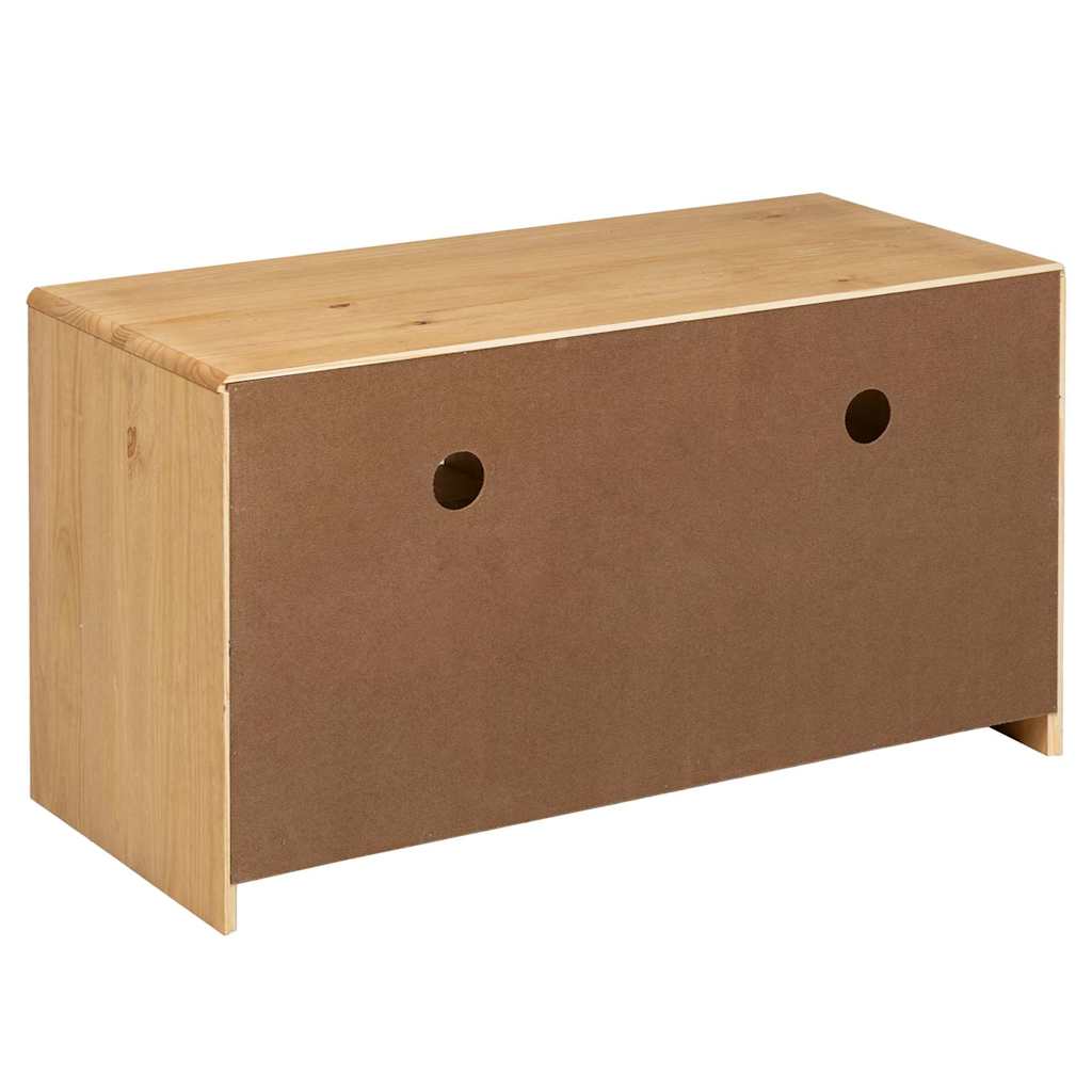 TV Cabinet SAUDA Oak 99x43x55 cm Solid Wood Pine