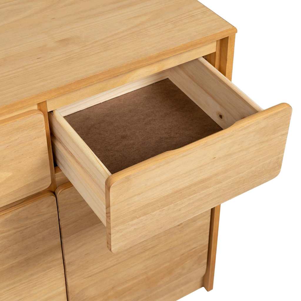 Sideboard SAUDA Oak 80x43x75.5 cm Solid Wood Pine