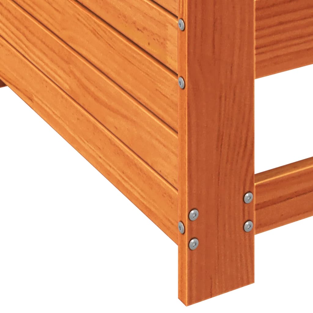 Garden Sofa | Wax brown | Solid pine wood | Compact | Modular