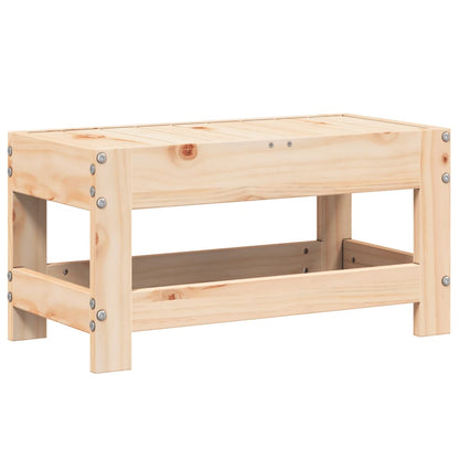 Garden Footstool 62x30x32 cm Solid Wood Pine