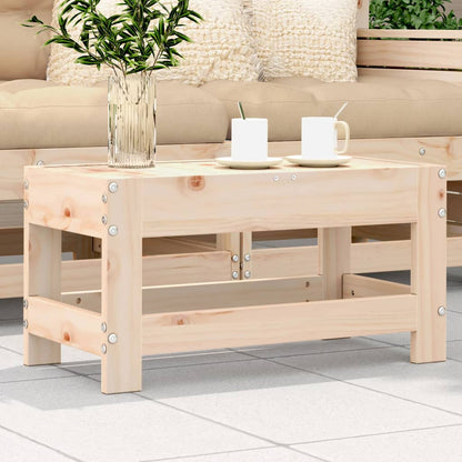 Garden Footstool 62x30x32 cm Solid Wood Pine