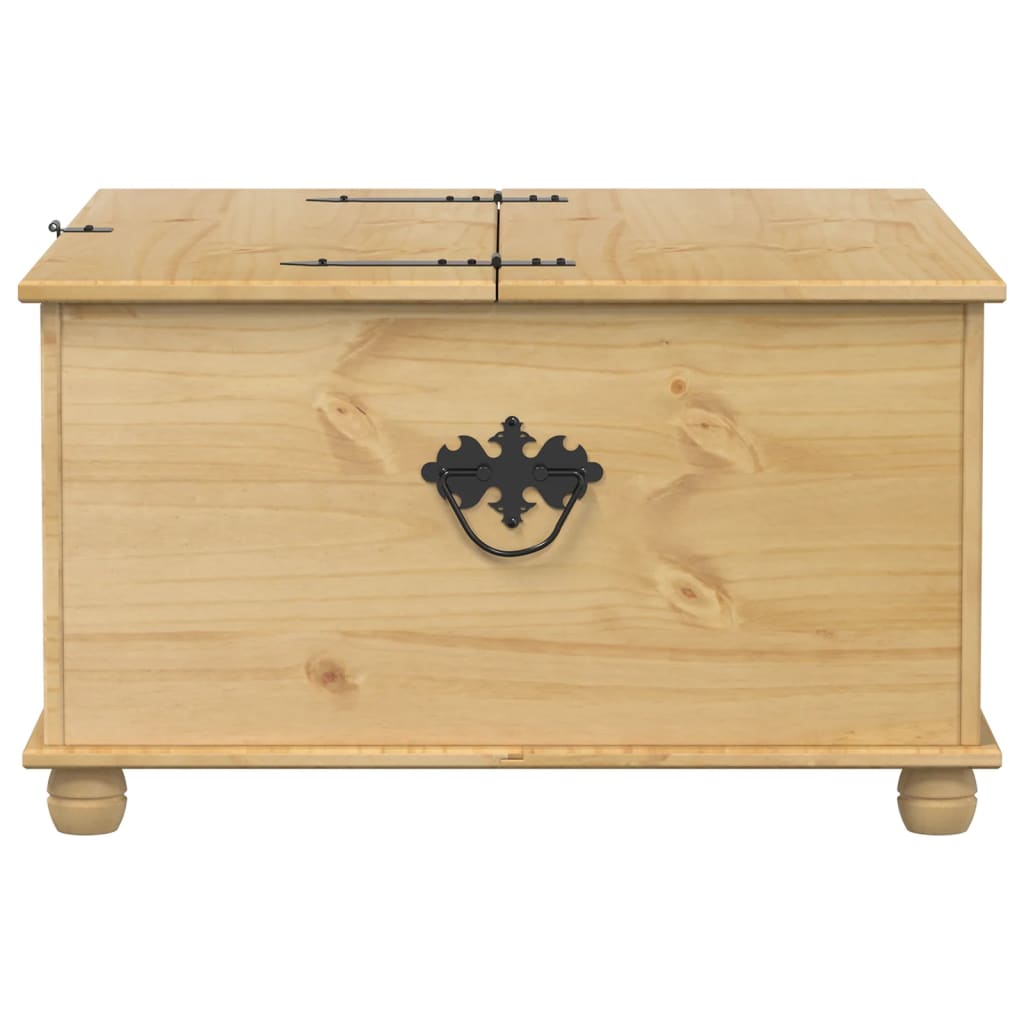 Storage Box "Corona" 90x78x45 cm Solid Wood Pine