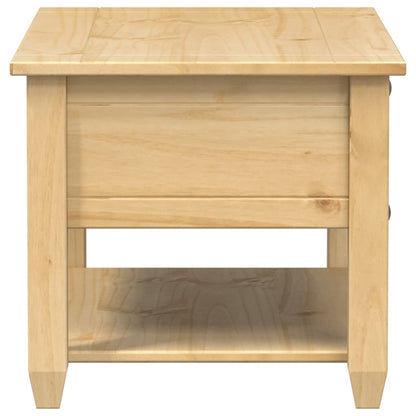 Coffee Table with Drawers "Corona" 85x50x45 cm Solid Wood Pine