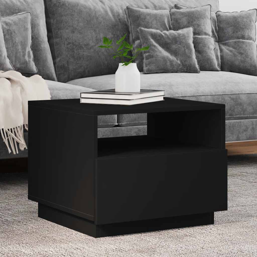 Coffee Table | Black | Engineered wood | Small | Coffee Table | Square