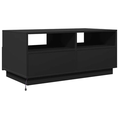 Coffee Table | Black | Engineered wood | 90 cm x 49 cm x 40 cm