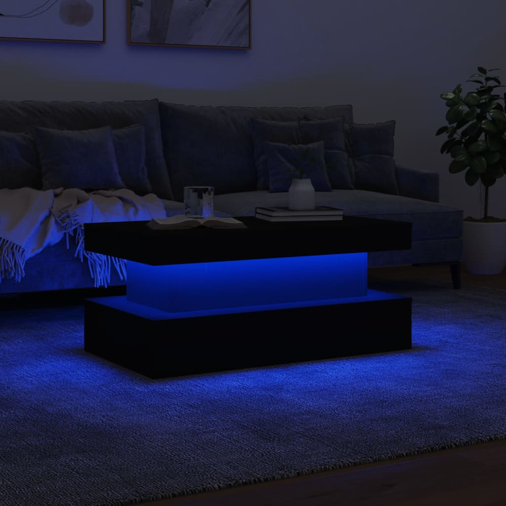 Coffee Table | Black | Engineered wood | Medium | Coffee Table