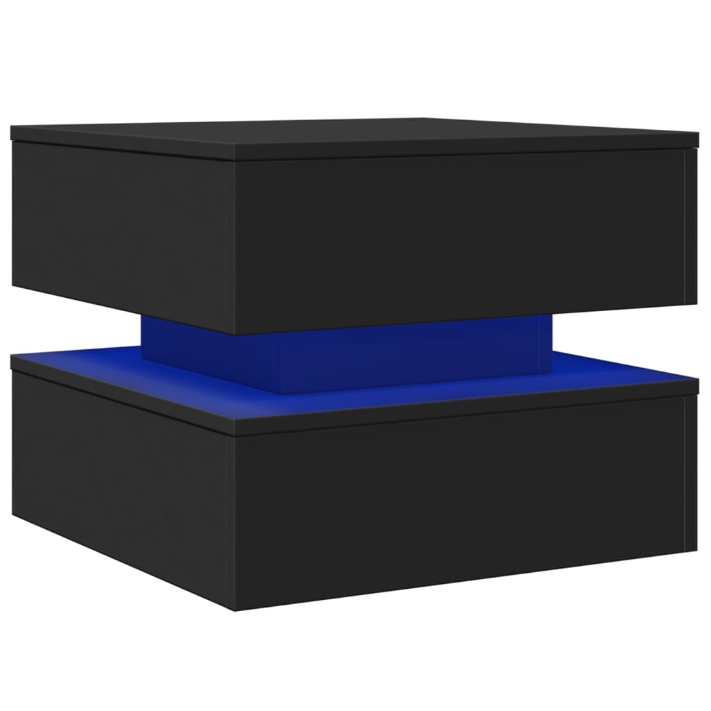 Coffee Table | Black | Engineered wood | Low | Coffee Table | Square