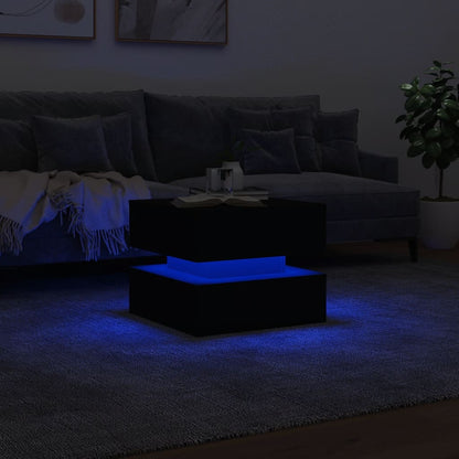 Coffee Table | Black | Engineered wood | Low | Coffee Table | Square