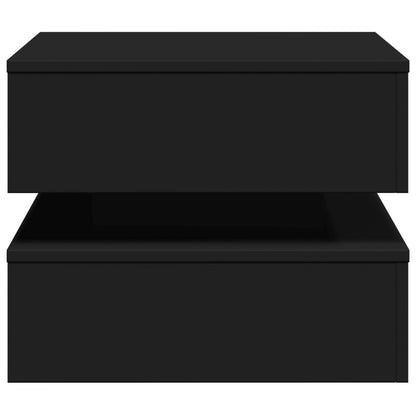 Coffee Table | Black | Engineered wood | Low | Coffee Table | Square